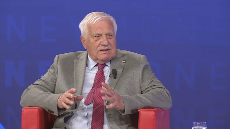 Klaus: Pět procent HDP na zbrojení? Peníze podpoří válečnou propagandu. Jsem fatálně proti