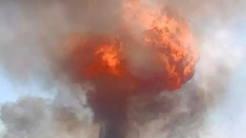 Exploze benzinky otřásla Římem, ukazují záběry. Na místě je přes 20 zraněných