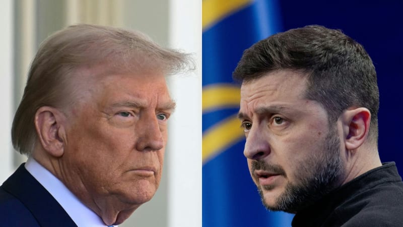 Nejdřív s Putinem, teď Trump hovořil i se Zelenským. Důležitý rozhovor, zní z Kyjeva