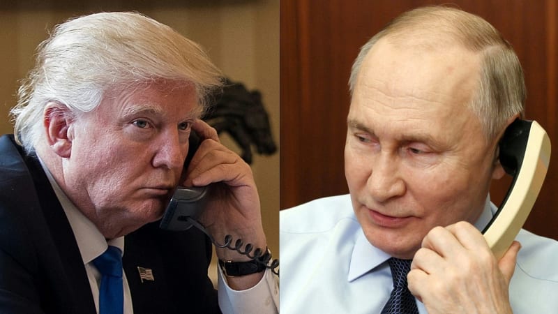 Trumpa znechutil hovor s Putinem. Není to dobré, chce dál zabíjet lidi, kroutil hlavou
