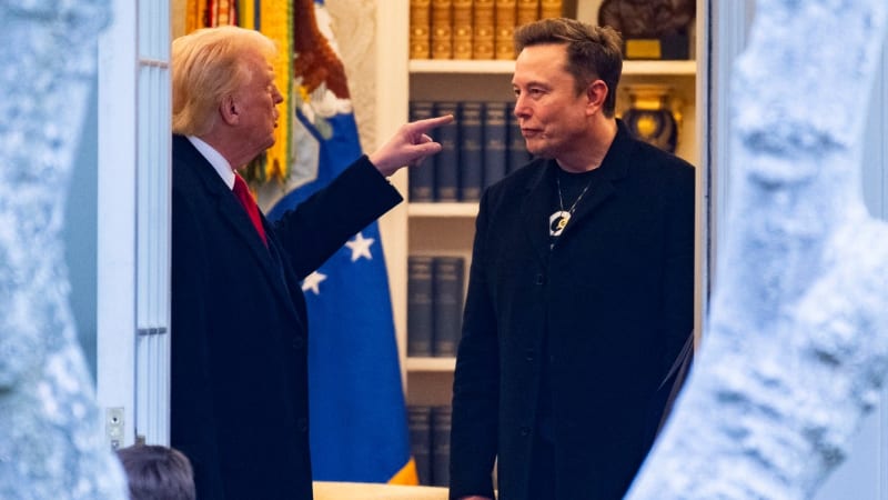 ANALÝZA: Elon Musk versus Donald Trump. Kdo ovládne budoucnost Republikánské strany?