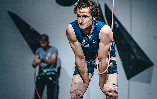 Finále by bylo pěkné, říká lezec Ondra před MS. Tréninkové podmínky ho zklamaly