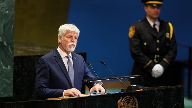 OSN ve vztahu k ruské agresi neplní své poslání, řekl Pavel v New Yorku. Česko prosazuje reformy