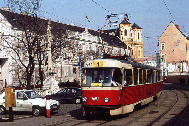 Prohlédněte si první kloubové tramvaje z tramvajové velmoci Československo