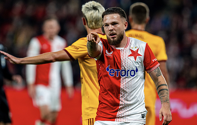 ONLINE: Slavia - Zlín, chytá Markovič, hrají i Cham či Zmrzlý. V útoku domácích Chorý