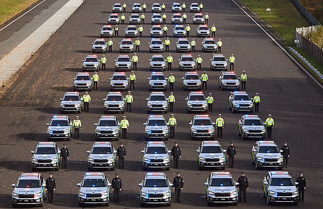Nové policejní kodiaqy klamou tělem. Pod vizáží základní verze je motor z RS