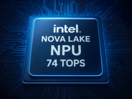 Intel chystá výkonné NPU o 74 TOPS i pro desktopový Nova Lake