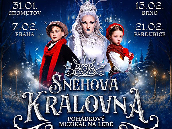 Muzikál Sněhová královna míří na led. Navštivte show plnou hudby, světel a emocí