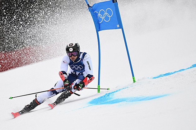 Obří slalom vede Braathen, útočí na první brazilskou medaili ze ZOH. Müller zaostal