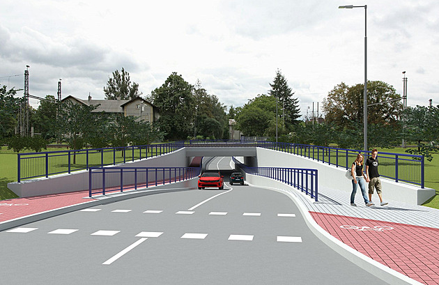 Přejezd smrti uzavřou. Ve Studénce staví podjezd, objížďka ale není hotová