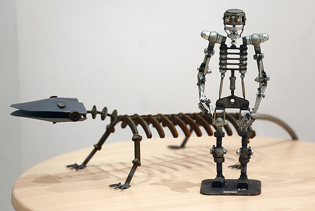 Zvířata z převodovek i obří kanon Dora. Budějovická Beseda ukazuje krásu industriálu