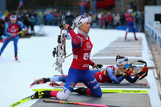 Večírek na závěr sezony? Ne, musím se učit. Voborníková po výhře spěchala domů