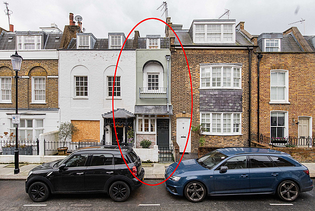 Dům pro štíhlé milionáře. Cena za dva metry šířky v Londýně vám vyrazí dech