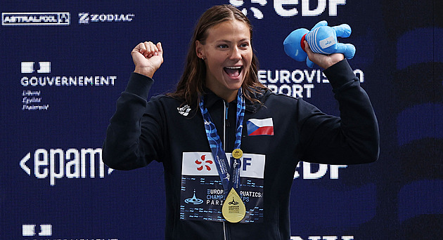 Skvělá Seemanová má třetí evropské zlato z dvoustovky. Překonala i rekord ME