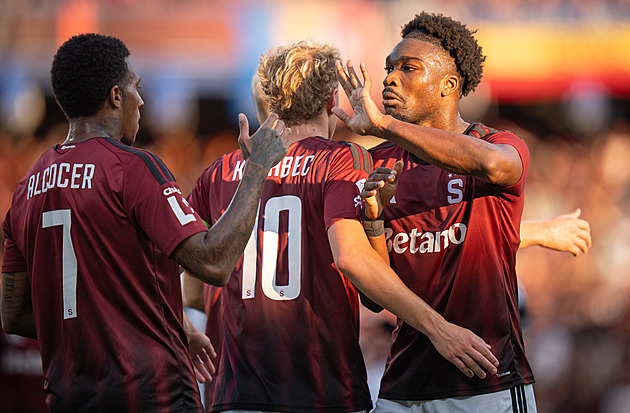 Sparta - Jablonec 2:0, za výhrou jistým krokem, trefili se Alcócer a Mercado