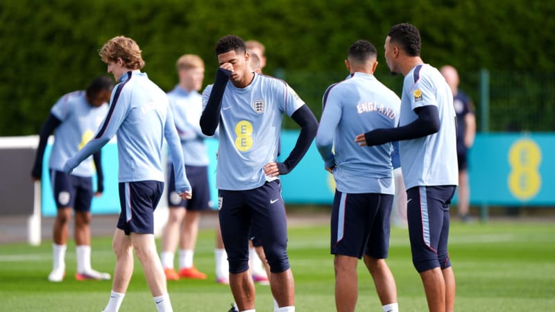 Fotbalisté Anglie v problémech: Před zápasem s Českem netrénují dva klíčoví hráči