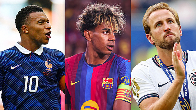 Yamal, Kane, nebo někdo jiný? Podívejte se, kteří fotbalisté usilují o Zlatý míč